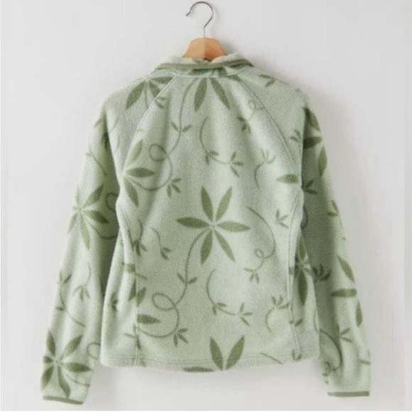 SOLD Patagonia Vintage Y2K Floral Synchilla Pullover Fleece - Picture 2 of 7